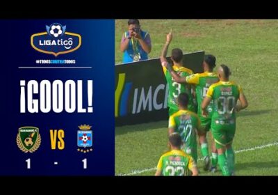 🏆11′ ¡Gol de Gran Mamoré! Leandro Zazpe iguala el marcador tras una ejecución desde el punto penal.