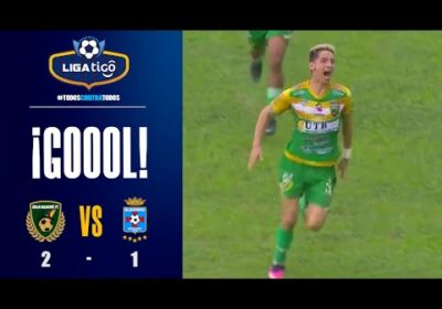 🏆56′ ¡Gol de Gran Mamoré! Miguel Mendoza gana por arriba, conecta de cabeza y anota el segundo gol.