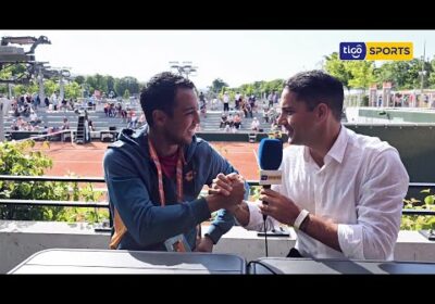 En exclusiva Hugo Dellien Conversó  con Pablo Fernández desde París Francia para #GiraMundial