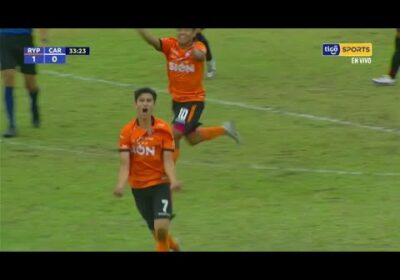 33′ ¡Gol de Royal Pari! Antony Camacho abrió el marcador favorable al ‘Inmobiliario’