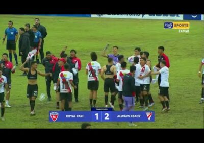 ¡Final del partido! Always Ready derrotó a Royal Pari y se coronó campeón de la Copa Bolivia Sub 20.