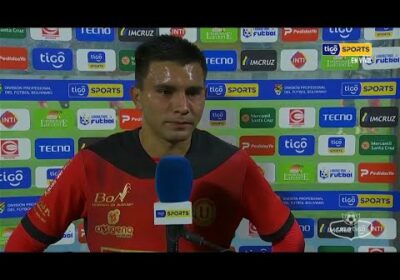 Estas fueron las palabras de Héctor Cuéllar jugador Tigo del partido.