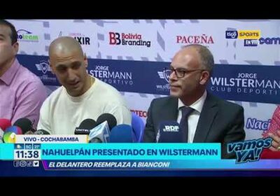 VamosYa ❗️Nahulpán presentado en Wilstermann. El delantero reemplaza a Bianconi.