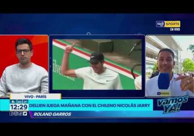 VamosYa❗️Dellien se entrenó con Daniil Medvédev. El boliviano mañana debuta en Ronald Garros.