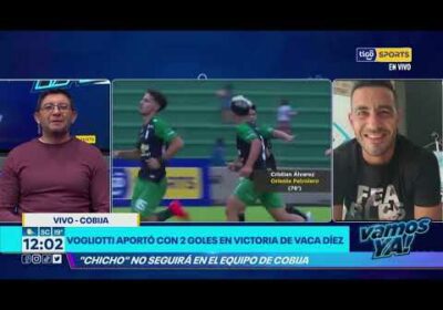 VamosYa❗️Juan Vogliotti – Delantero Vaca Díez: “Vulevo a Santa Cruz por un problema familiar”.