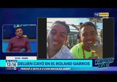 VamosYa❗️Hugo Dellien habló en EXCLUSIVA con Vamos Ya! luego de caer en el Roland Garros.