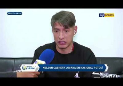 🔬Nelson Cabrera – Defensor Nacional Potosí: “Nacional apareció con una propuesta sería”.