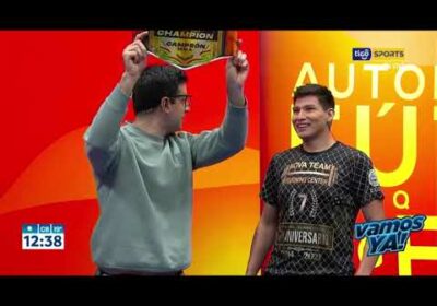 Aldo Vargas nos cuenta todos sobre su viaje a Europa para representar a Bolivia 🇧🇴 en las MMA