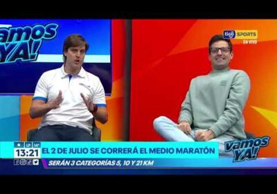Reyes Antelo, nos cuenta la información sobre el medio maratón de 21 km