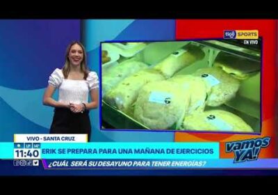 Erik Arauco se prepara para una mañana de ejercicios en Top Fitness Center. 🏋🏻💪🏻