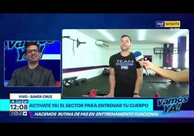 Vamos Ya! Desde el Gimnasio Premier. 🏋🏻💪🏻 Hoy realizamos entrenamiento funcional con Eduardo Paz.