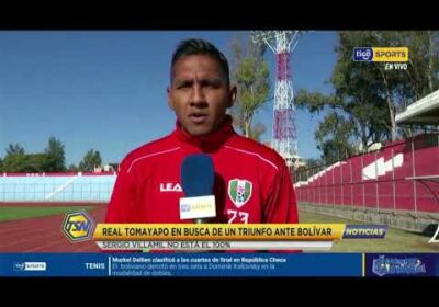 Real Tomayapo en busca de un triunfo ante Bolívar. Sergio Villamil no está al 100%.