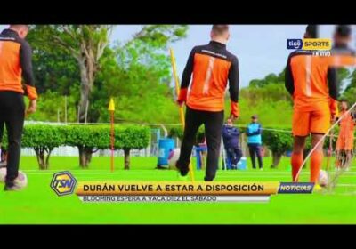Blooming espera a Vaca Díez el sábado. Durán vuelve a estar a disposición.