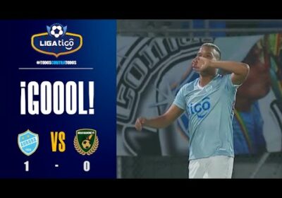 🏆15′ ¡Gol de Aurora! Jair Reinoso aprovecha un descuido del  arquero Daniel Vaca.