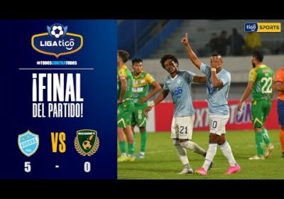 🏆¡Final del partido! Aurora goleó a Gran Mamoré en el Félix Capriles.