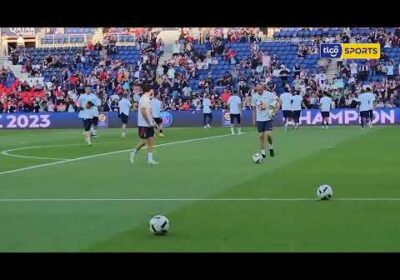 Pablo Fernández se encuentra presenciando el último partido de Messi 🇦🇷 con el equipo parisino ⚽️