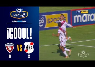 ¡Gol de Nacional Potosí! Nuevamente Martín Prost conectando de cabeza aumenta el marcador