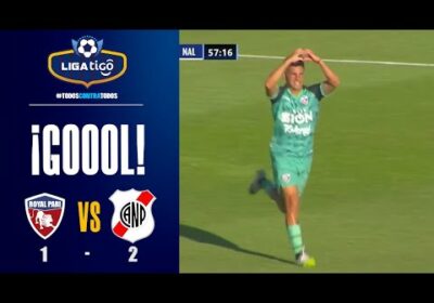 ¡Gol de Royal Pari! Federico Sellecchia sacó un derechazo cruzado para descontar el marcador