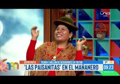 Con 1 millón de seguidores en Tiktok ‘Las Paisanitas’ visitan El Mañanero.