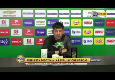 Respuesta positiva a las evaluaciones físicas. Oriente visitará a Wilstermann por la Liga Tigo.