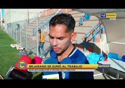 Alejandro Bejarano se sumó al trabajo en Independiente. Buscan habilitar a Michelles y Gaucho.