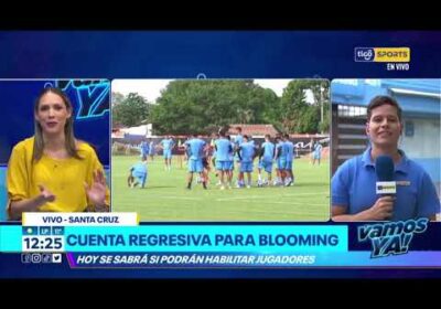 La actualidad de Blooming con Santiago Rosado en Vamos Ya! El equipo de Bustos visita a Always Ready