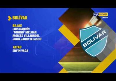 Estas son las Altas y bajas de Bolívar.