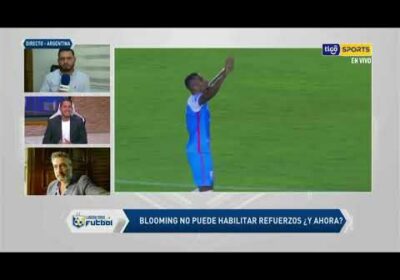 Eduardo Martins: “Siempre estuvimos en defensa del club Blooming”.