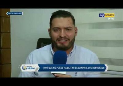 Víctor Vaca: “La habilitación sigue siendo una incertidumbre en Blooming”.