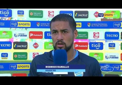 Estas fueron las palabras de Rodrigo Ramallo jugador Tigo del partido.