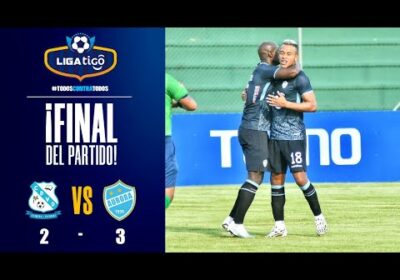 ¡Final del partido! Gran victoria de Aurora en Cobija donde pudo remontar el marcador ante Vaca Díez
