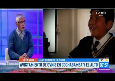 Recientes avistamientos OVNI en Bolivia