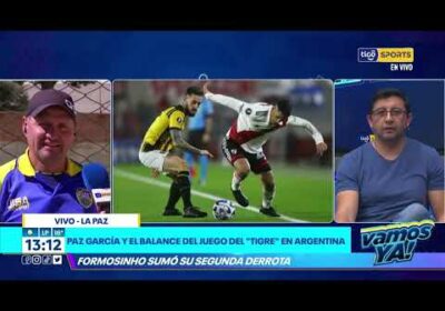 #VamosYaJuan Carlos Paz, ex capitán de The Strongest nos da su análisis sobre la derrota del ‘Tigre’
