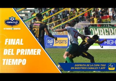 ¡Final del primer tiempo! Gran Mamoré está empatando ante Real Tomayapo.
