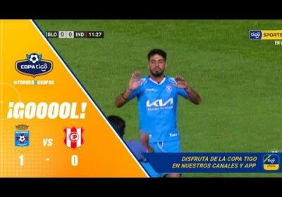 11′ ¡Gol de Blooming! Gastón Rodríguez sacó un tremendo zurdazo para anotar el primer gol académico