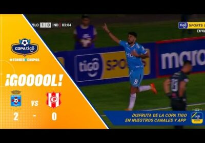 83′ ¡Gol de Blooming! Gastón Rodríguez tuvo que empujar el balón bajo el arco para anotar el segundo