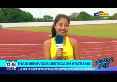 #VamosYa❗️ #Mini Craks Thais Benavides destaca en Ateltismo, a sus 14 años es Campeon Nacional.