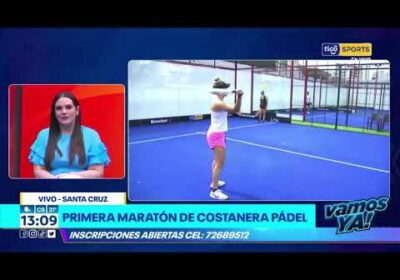 Jose Carlo Fernández Primera maratón de costanera de Pádel, se realizará el sábado 8 de Julio.