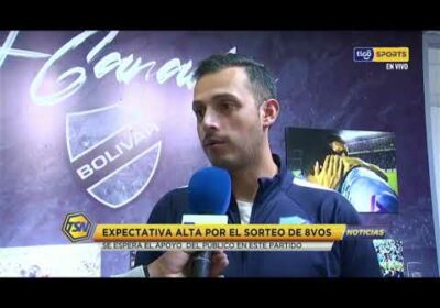 Expectativa alta por el sorteo de 8vos. Se espera el apoyo del público en este partido.