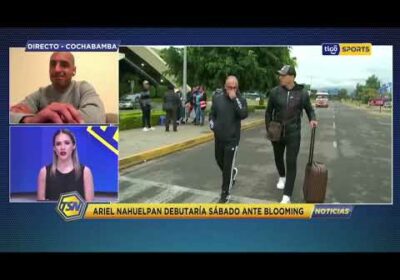Ariel Nahuelpán: “Esperemos que en diciembre estemos nosotros en Libertadores o Sudamericana”.