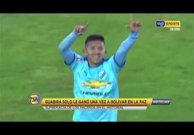 🚨Guabira solo ganó una vez a Bolívar en La Paz. Supremacía de los paceños en el historial.