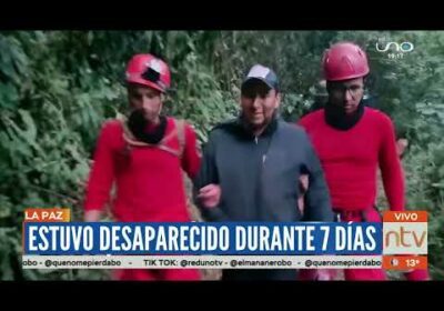 Reportan el hallazgo con vida de Jhonatan Díaz, tras siete días desaparecido