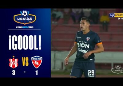 76′ ¡Gol de Royal Pari! Eduardo Demiquel descuenta el marcador y pone al ‘Inmobiliario’ en partido.