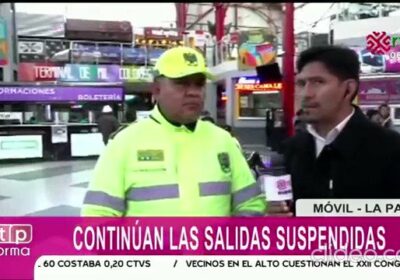 | Desde la Terminal de Buses de #LaPaz se informó que las salidas…