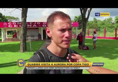 Guabirá visita a Aurora por la Copa Tigo. Sergio Llamas aún debe esperar para su debut.