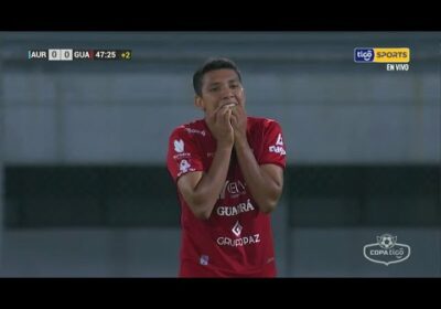 ¡Lo desperdició Guabirá! El ‘Azucarero’ no pudo finalizar de manera correcta un contragolpe