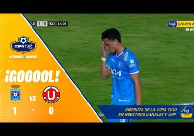 14′ ¡Gol de Blooming! Gran jugada colectiva que finaliza César Menacho para el primer gol local.