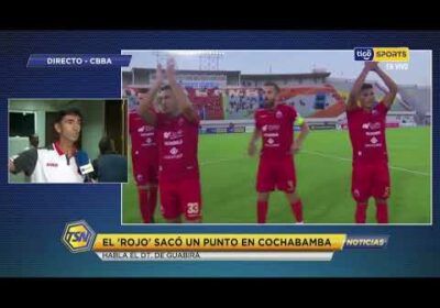 🚨 Este es el análisis del Técnico de Guabirá José Aurelio Gay sobre el empate del ‘Azucarero’.