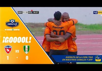 37′ ¡Gol de Royal Pari! Andrés Moreno sacó un tremendo disparo para poner en ventaja al Inmobiliario