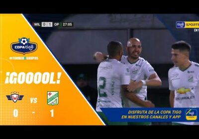26′ ¡Gol de Oriente Petrolero! Marcos Riquelme y una definición de cabeza para anotar el primer gol